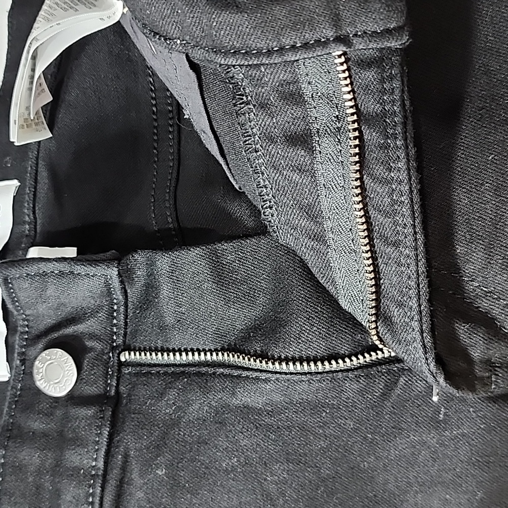 CALVIN KLEIN JEANS MENS DENIM BLACK SLIM JEANS W32 X L30 - Picture 15 of 16